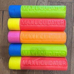 MAX LIQUIDATOR Water Blasters Soakers Lot of 5 New and Used